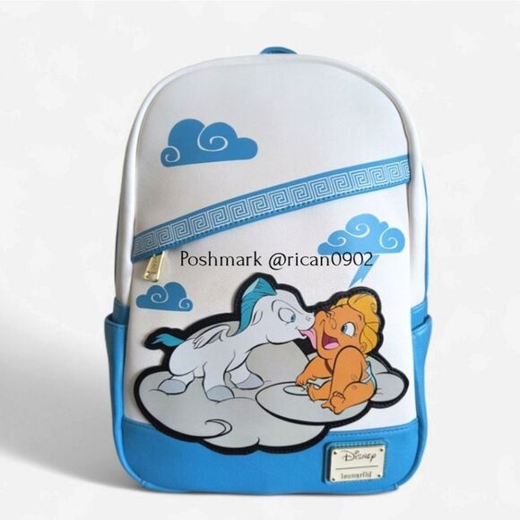 Loungefly Disney Hercules Baby Pegasus And Hercules Backpack - Picture 1 of 7